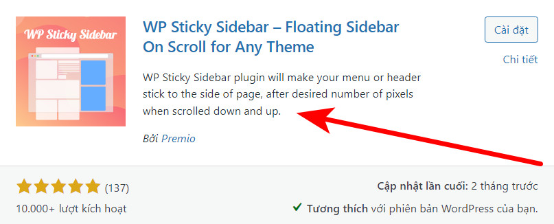 WP Sticky Sidebar